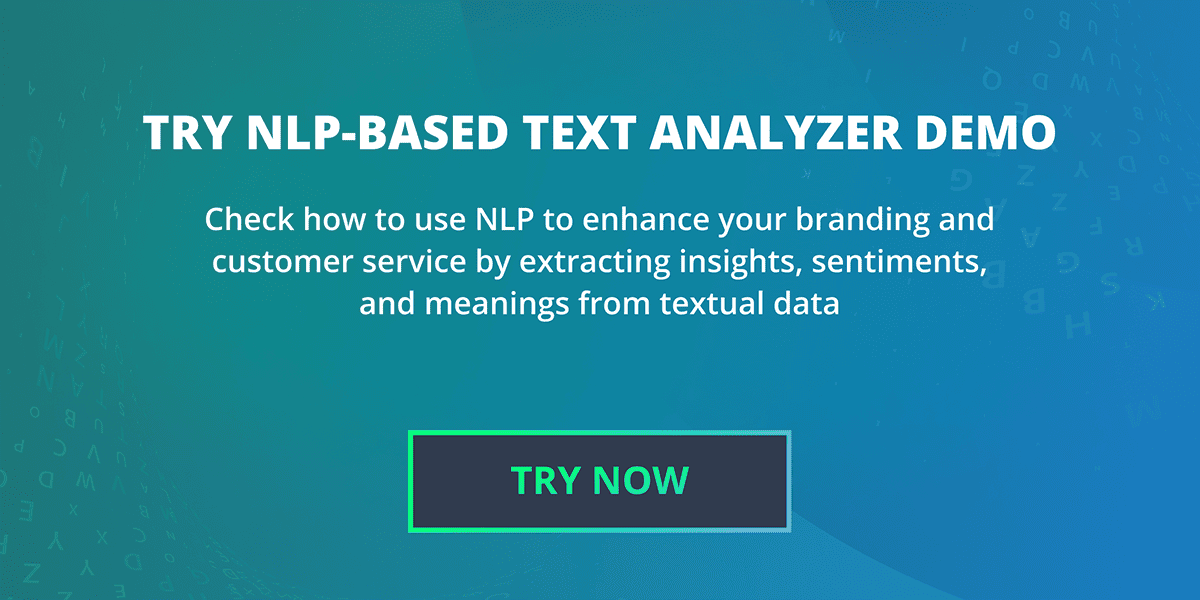 MobiDev NLP-based Text Analyzer Demo